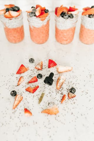 Strawberry Chia Seed Parfait