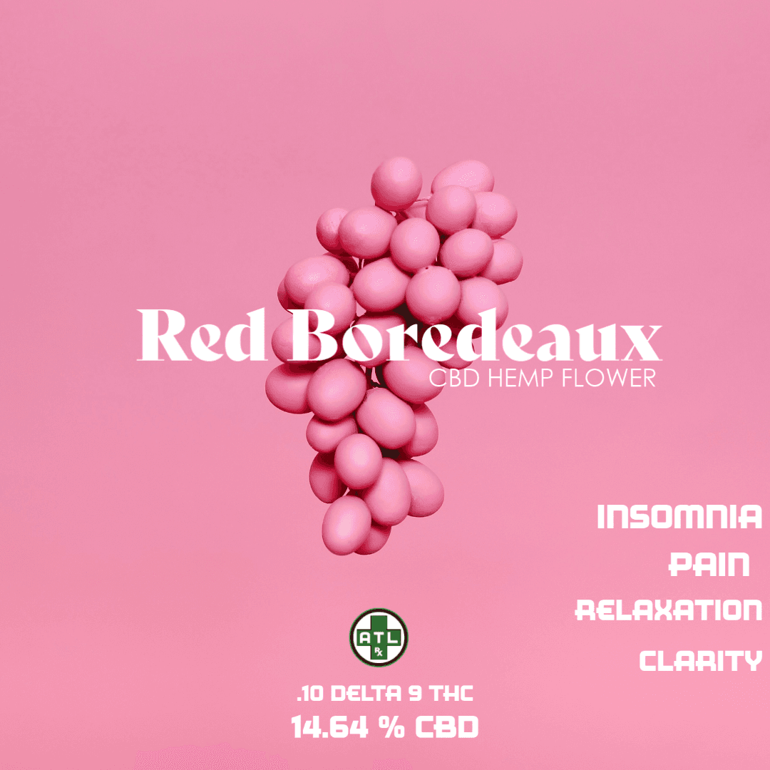 Red Boredeaux CBD Hemp Flower