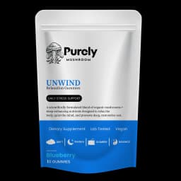 Unwind Gummies by Purely Mushroom