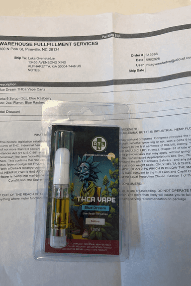 Wedding Cake THCa Vape Carts customer photo
