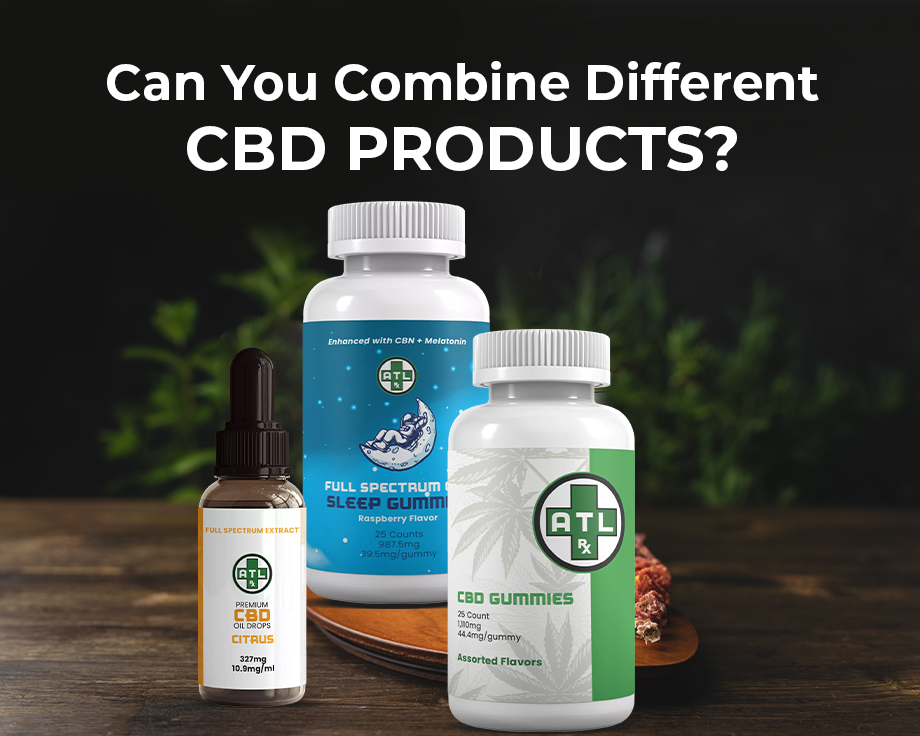 Can You Combine Different CBD Products?