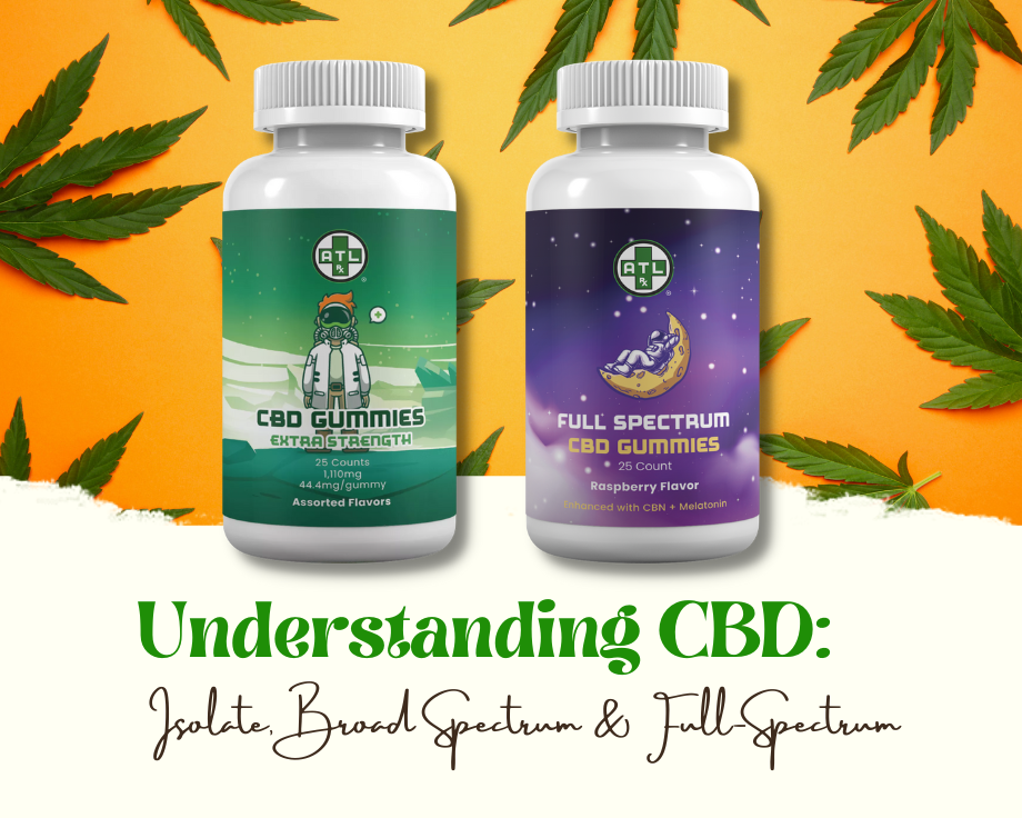 Understanding CBD: Isolate, Broad Spectrum & Full-Spectrum