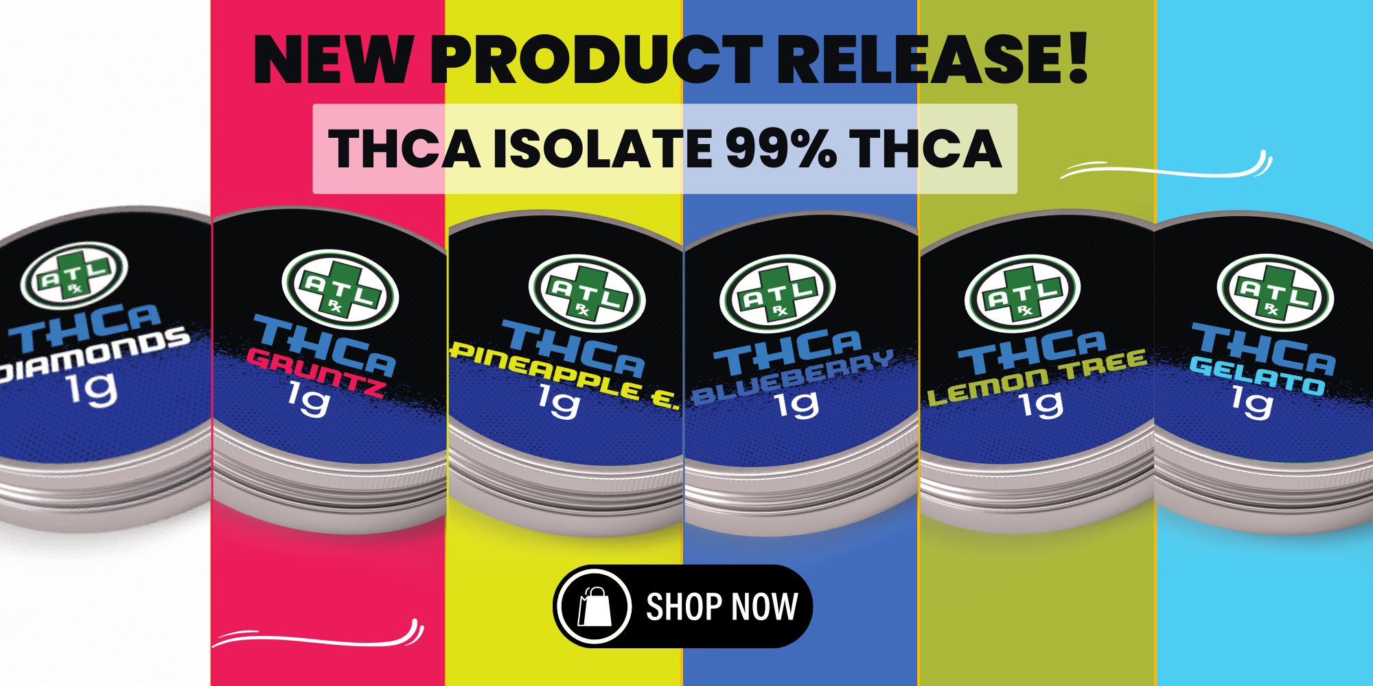 ATLRx New Product Release THCA Isolate View 1