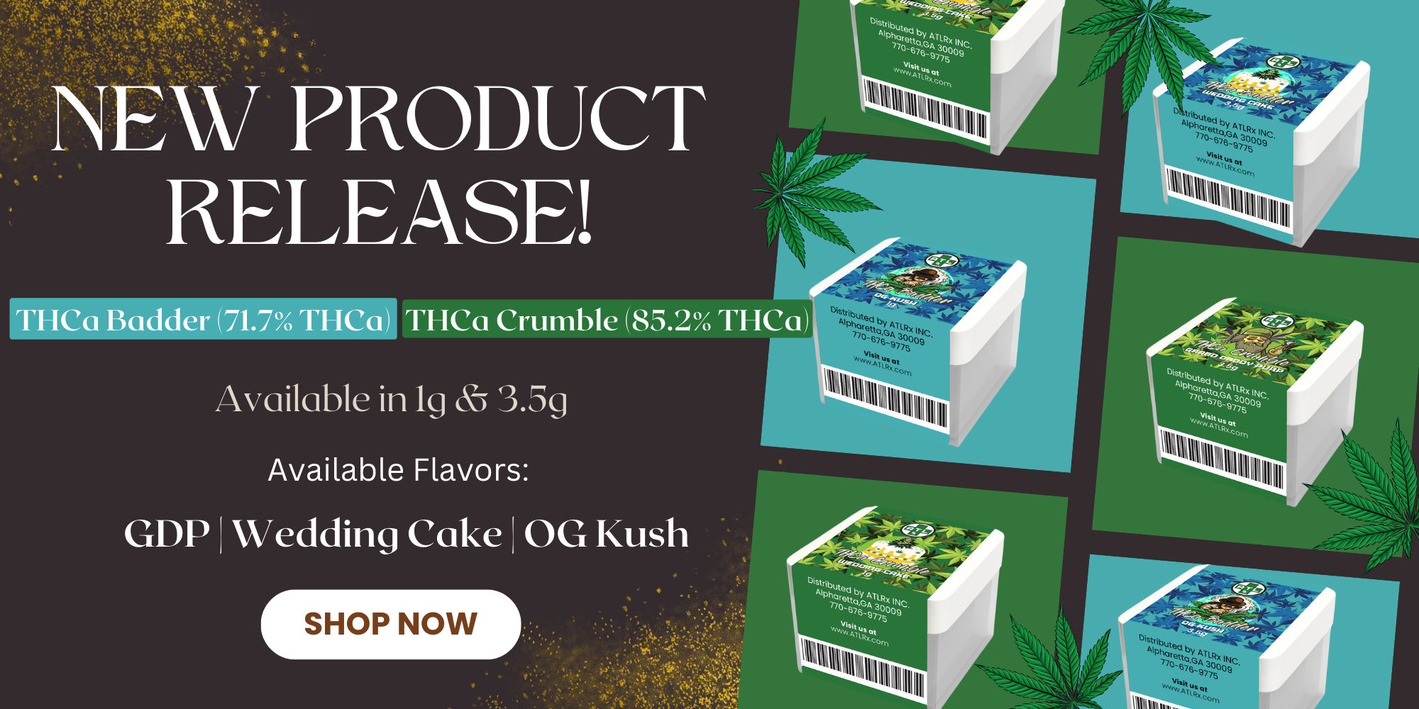 ATLRx THCA New Product Release