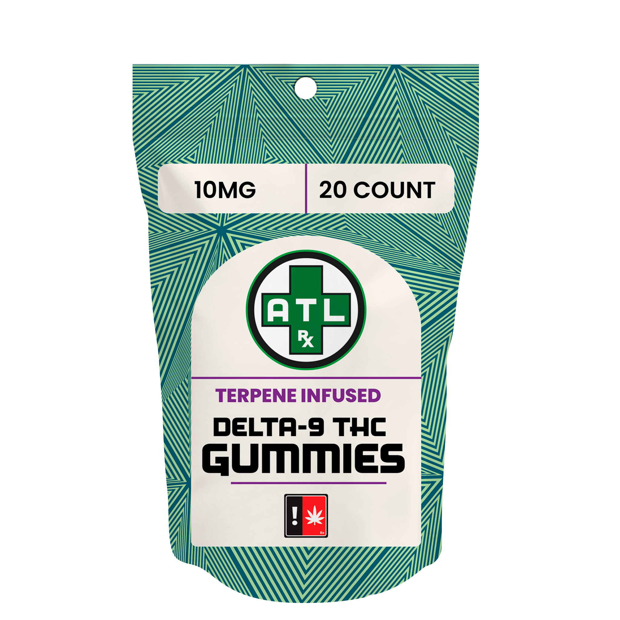 ATLRx Terpene Infused Delta 9 Gummies 10mg -- Lab Results