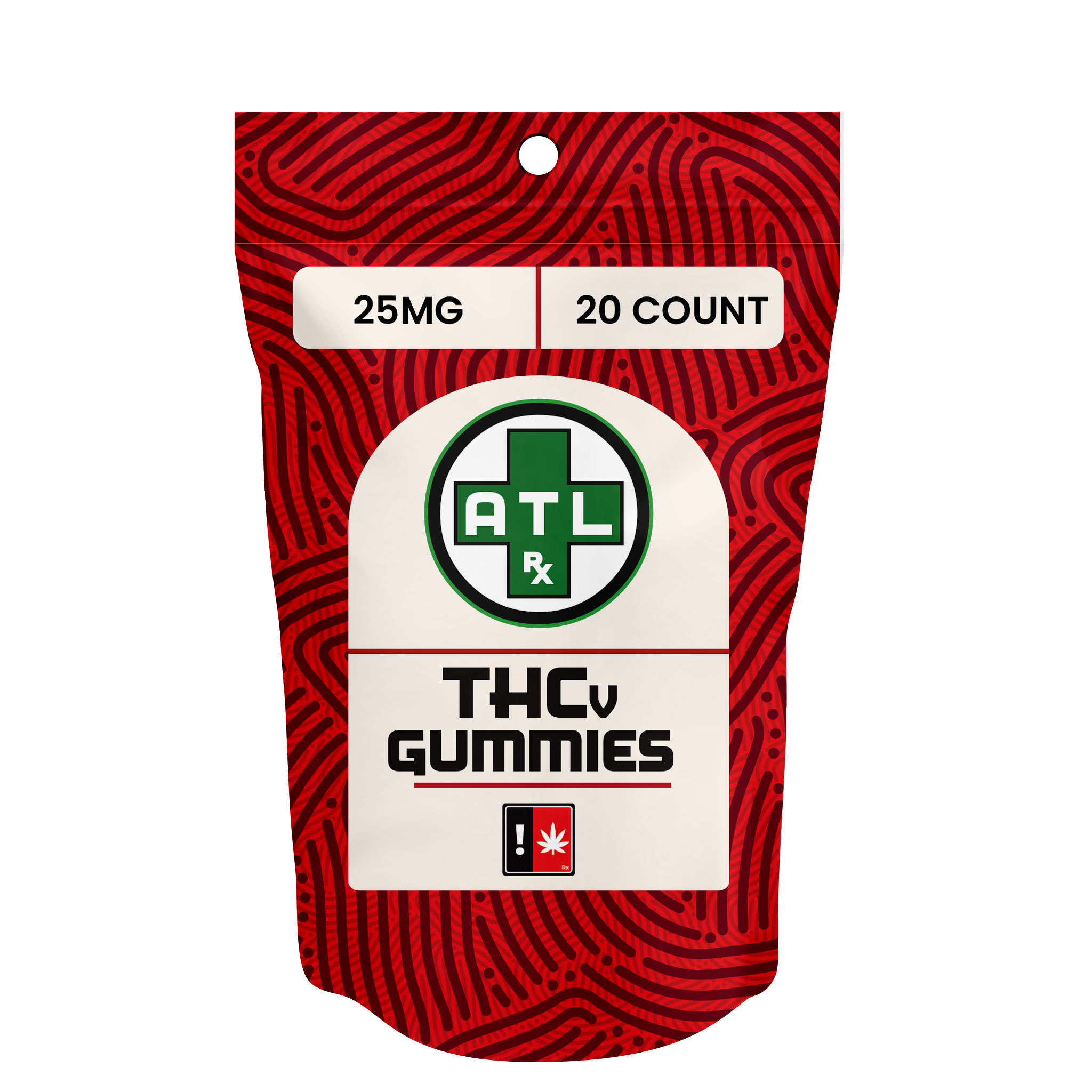 ATLRx THCv Gummies 20Ct 25mg -- Lab Results