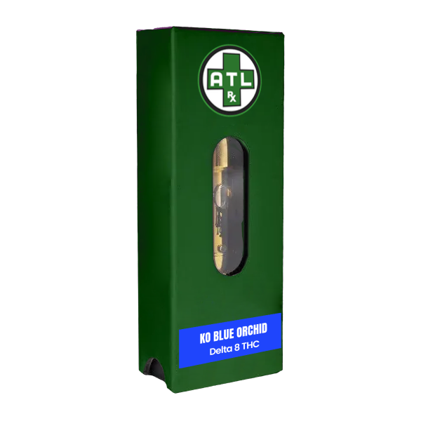 ATLRx KO Blue Orchid Delta 8 THC Vape Carts