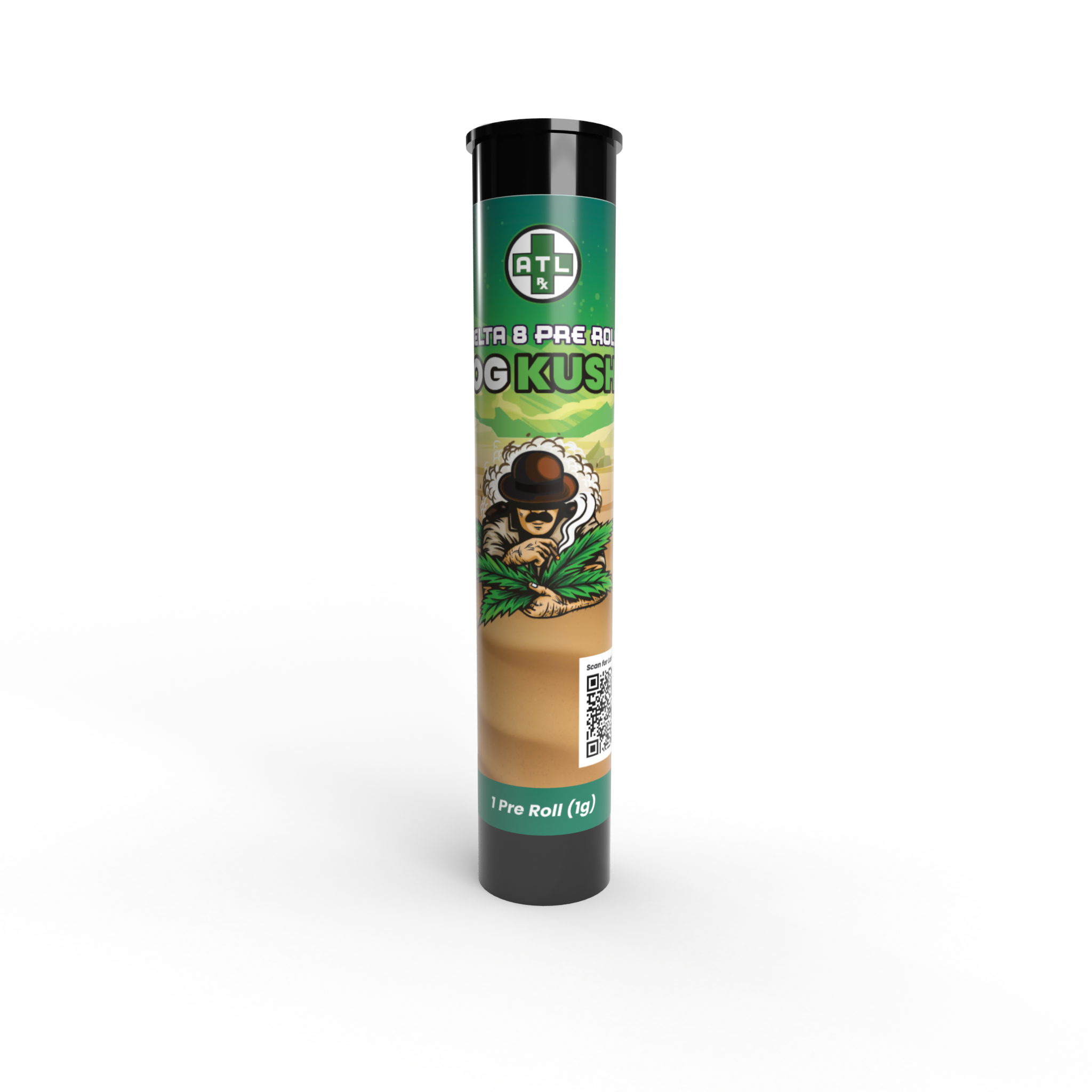 ATLRx OG Kush Delta 8 Pre Rolls 1 Gram