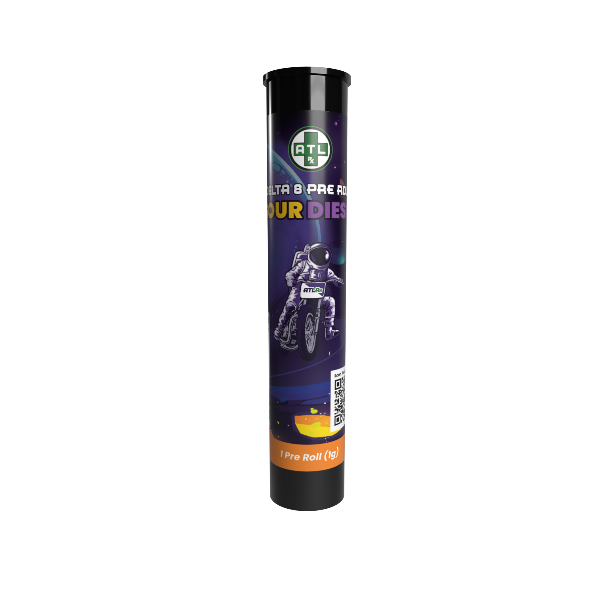 ATLRx Sour Diesel Delta 8 THC Pre Roll 1 Gram