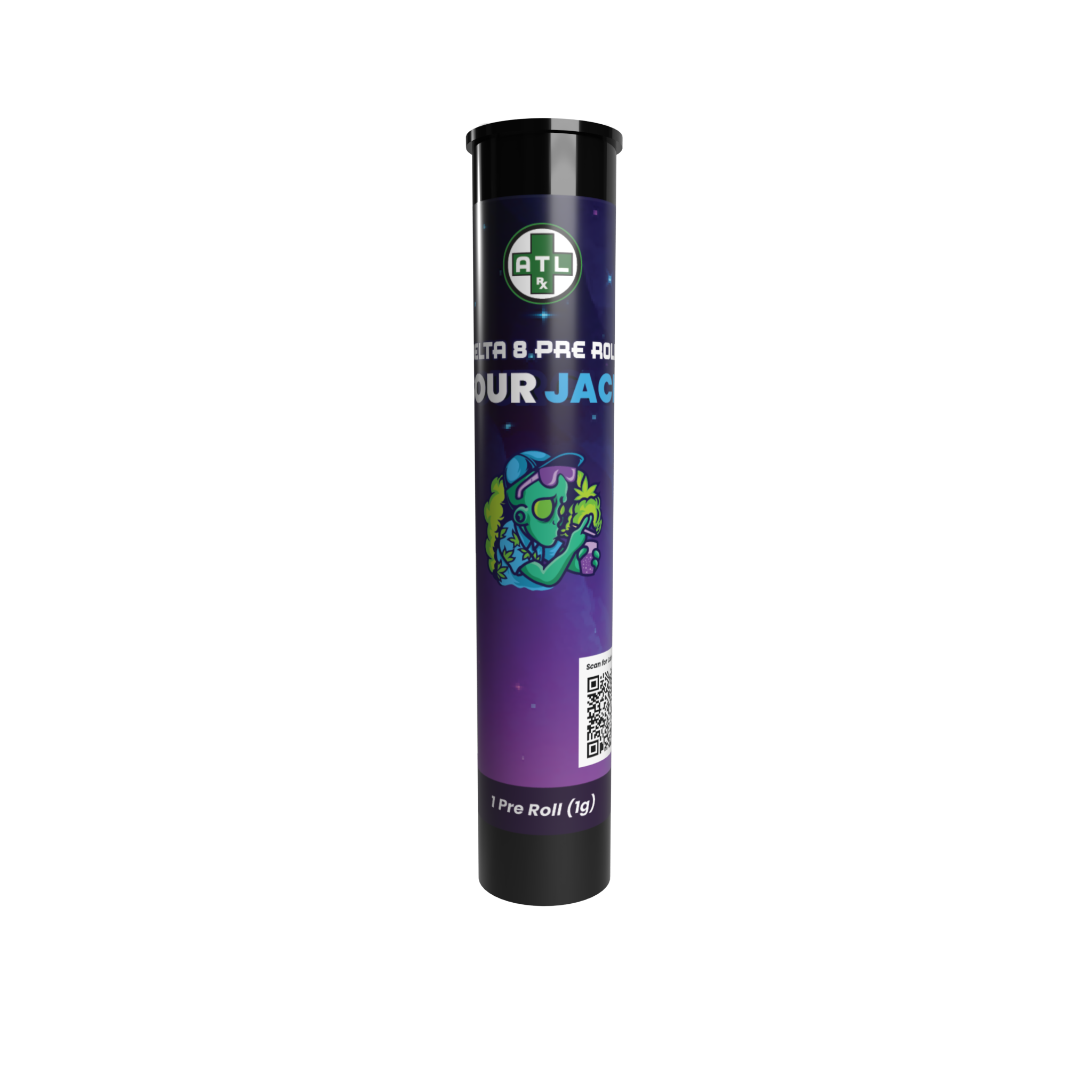ATLRx Sour Jack Delta 8 Pre Rolls 1 Gram