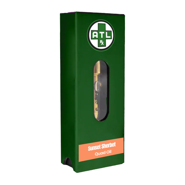 ATLRx Sunset Sherbet Quad Oil+THCp Disposable Vape 1 Gram View 4