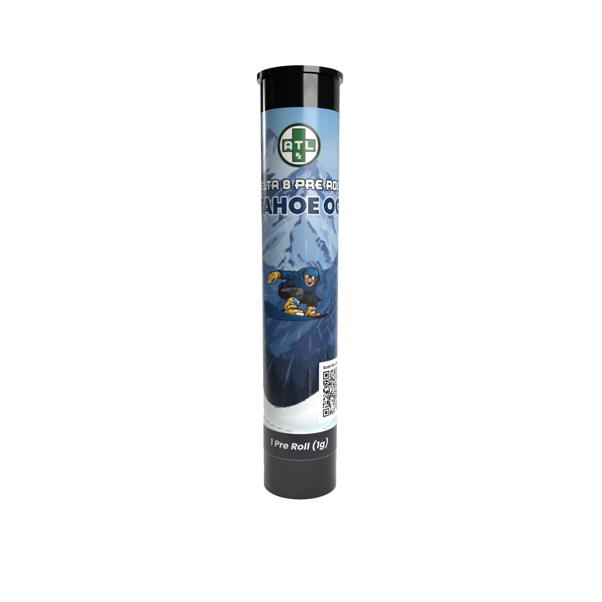 ATLRx Tahoe OG Delta 8 Pre Rolls 1 Gram