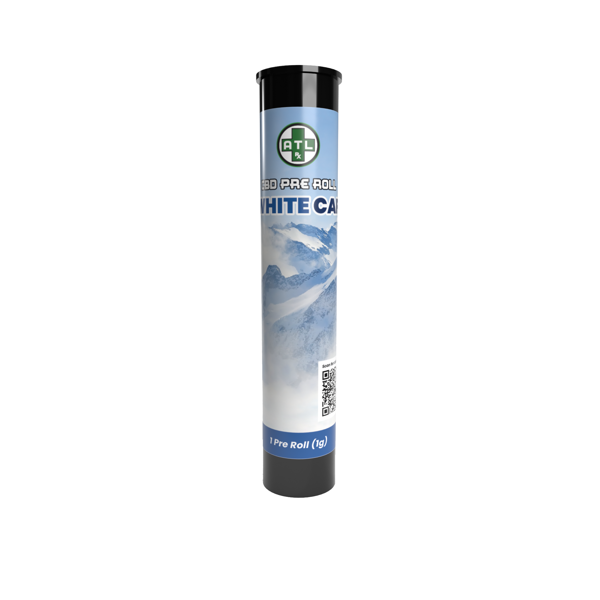 ATLRx White Cap CBD Pre Rolls 1 Gram