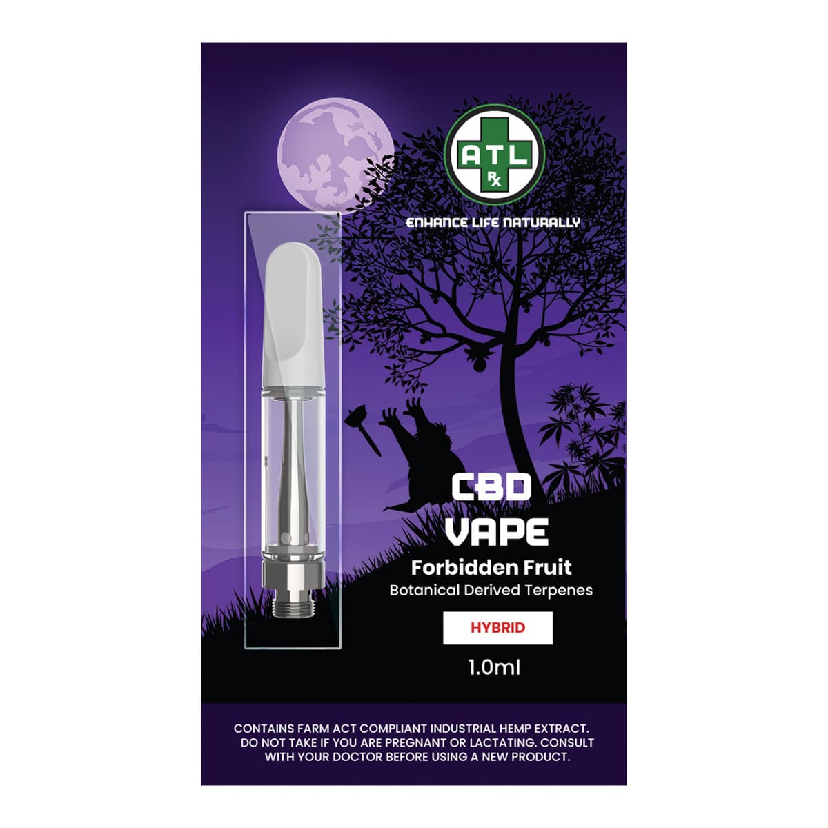 ATLRx Forbidden Fruit Strain CBD Vape Cartridge 1ml