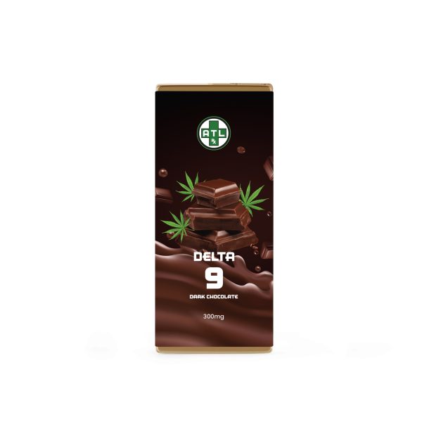 ATLRx Dark Chocolate Delta 9 Bars 300mg View1