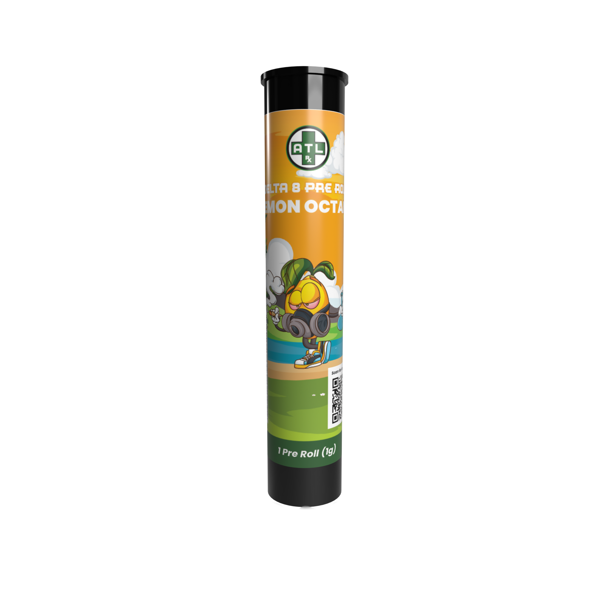ATLRx Lemon Octane Delta 8 Pre Roll 1 Gram