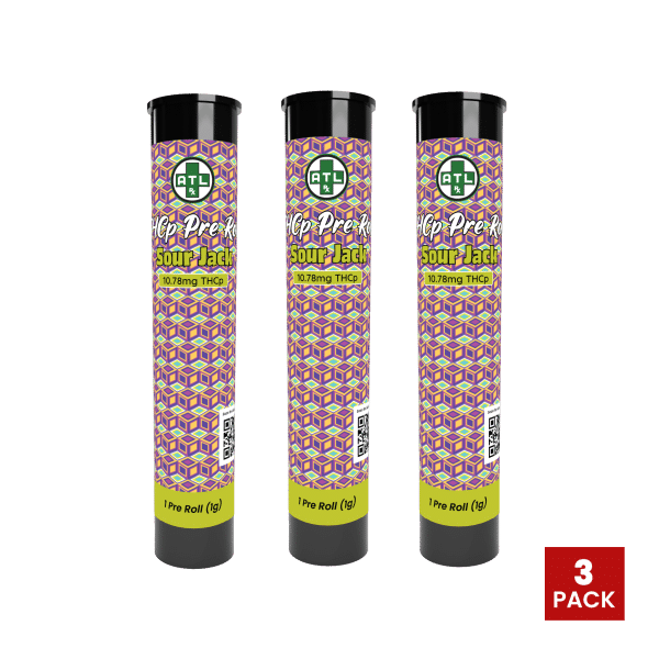 Sour Jack THCp Pre Rolls (3 Pack)