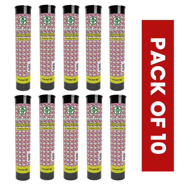 Sour Jack THCp Pre Rolls (10 Pack)
