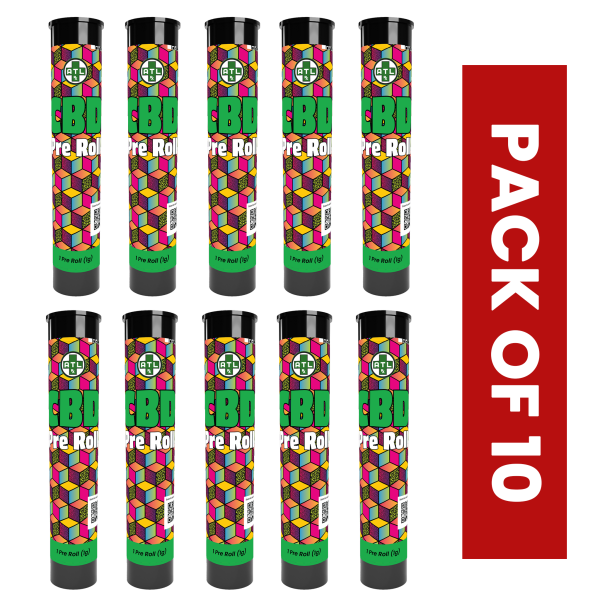 Bubba Kush- CBD Pre Roll 10 Pack