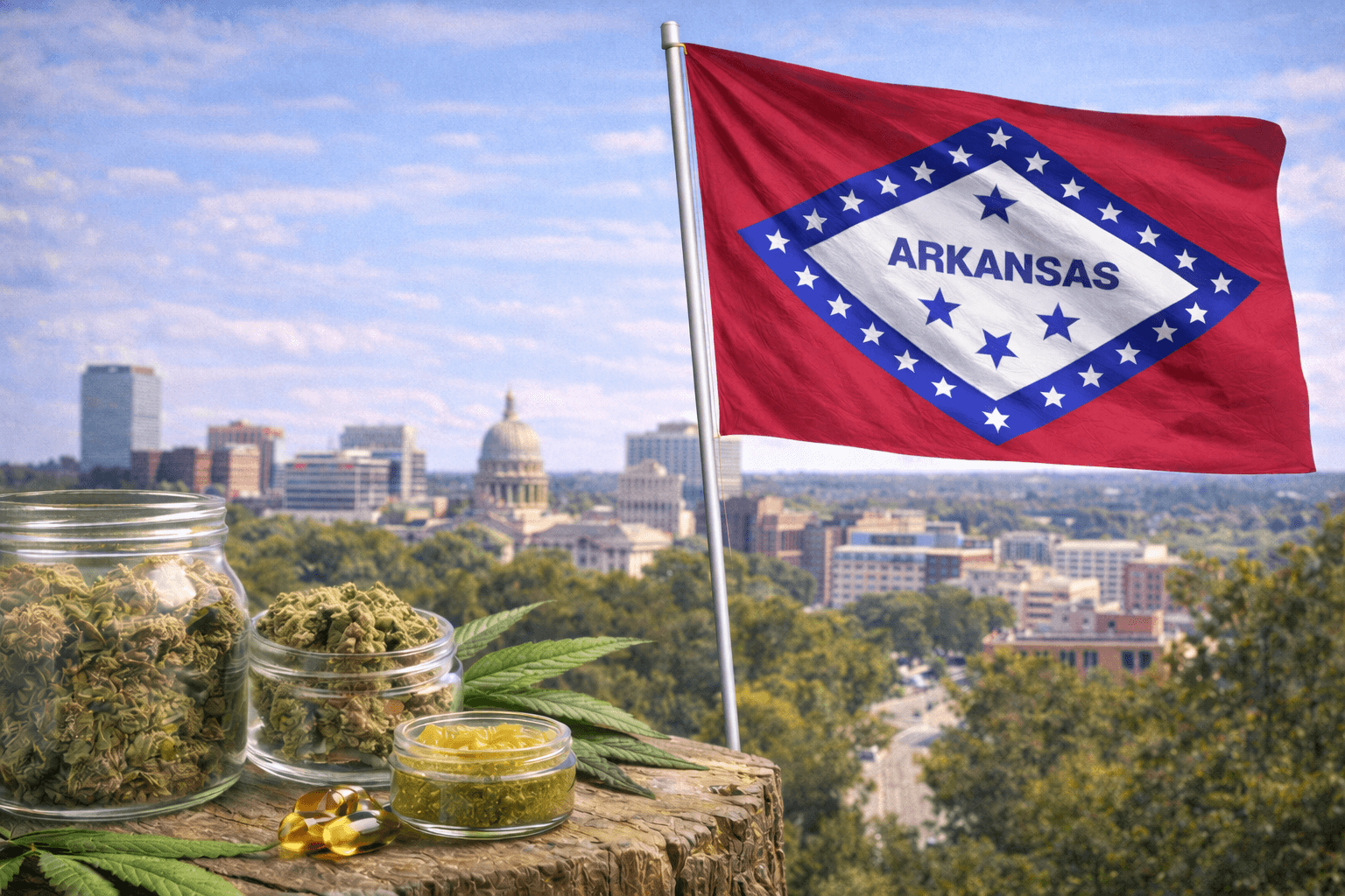 Is THCA Legal in Arkansas? 2026 State Law Guide
