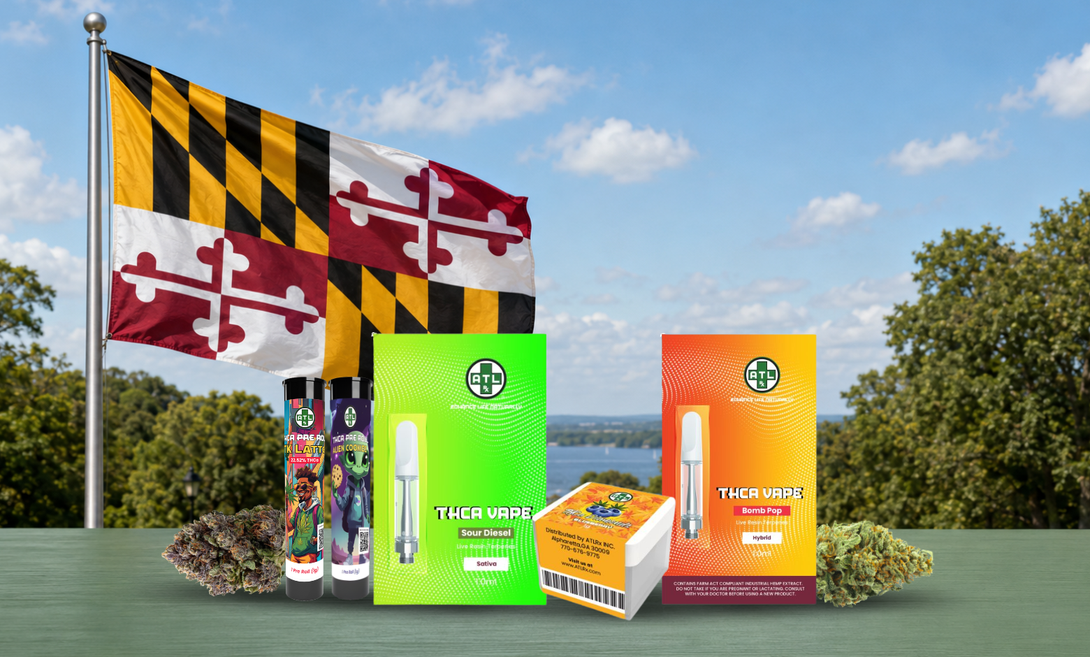 Is THCA Legal in Maryland? 2026 Legal Guide