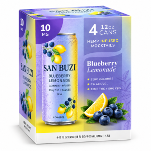 San Buzi Blueberry Lemonade - 4 Pack